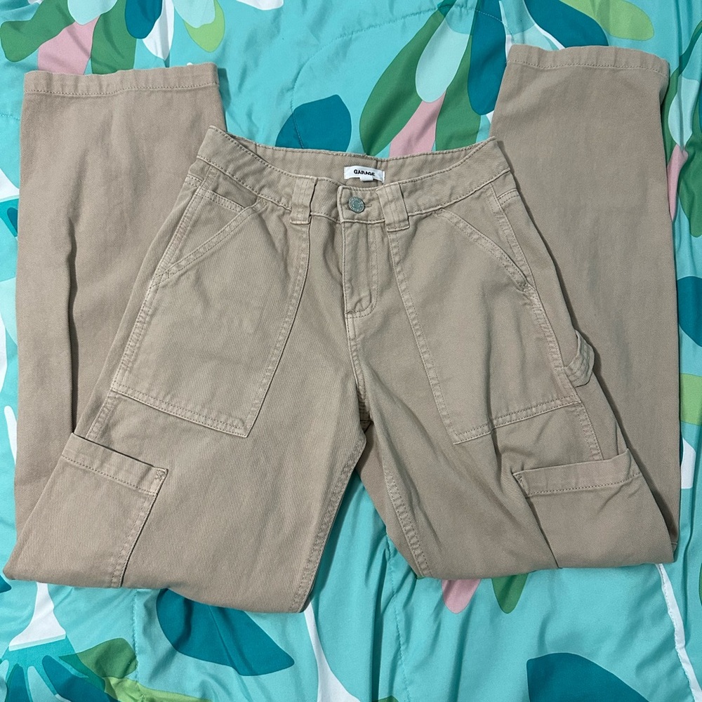 Garage Dani Carpenter Pant In String, Size 00 - image 3